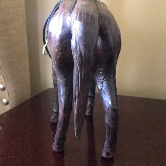 Leather Decorative Horse - Picture 5 of 7